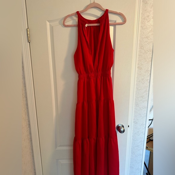 Red maxi dress - Picture 4 of 4